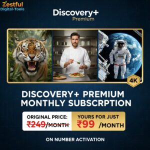 Discovery+ Premium – Monthly Plan
