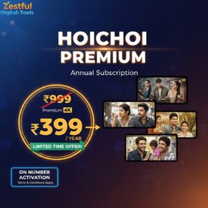 Hoichoi Premium β Yearly Plan