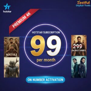 Hotstar Premium – Monthly Plan