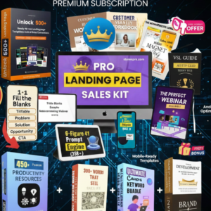 Pro Landing Page Sales Kit