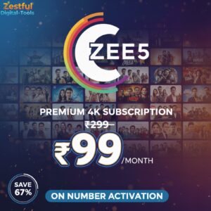 ZEE5 β Monthly Subscription