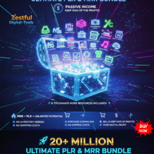 20 Million+ Ultimate PLR MRR Bundle
